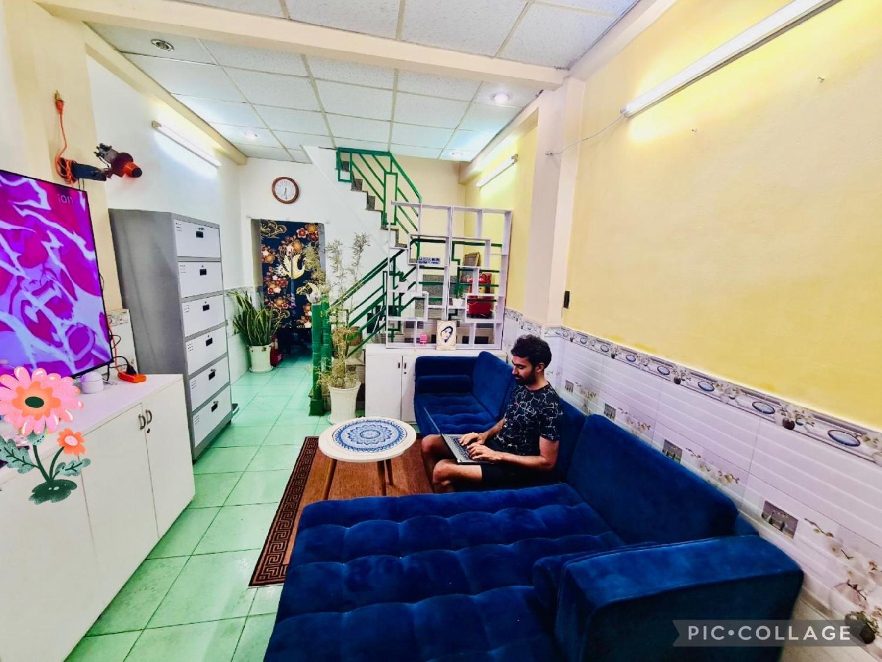 花ren Hostel Хошимин Экстерьер фото